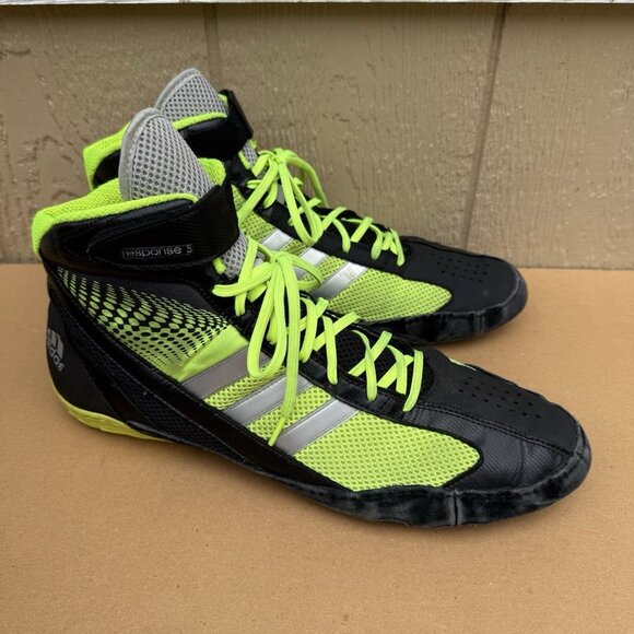 ADIDAS Response 3.1 Wrestling Shoes Men’s Size 15 G96624 Boxing Lifting MMA - Picture 1 of 9